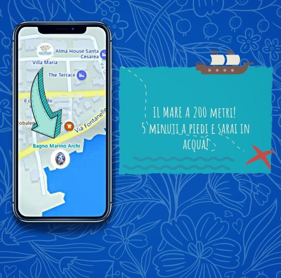 סנטה צזריה טרמה Villa Maria מראה חיצוני תמונה
